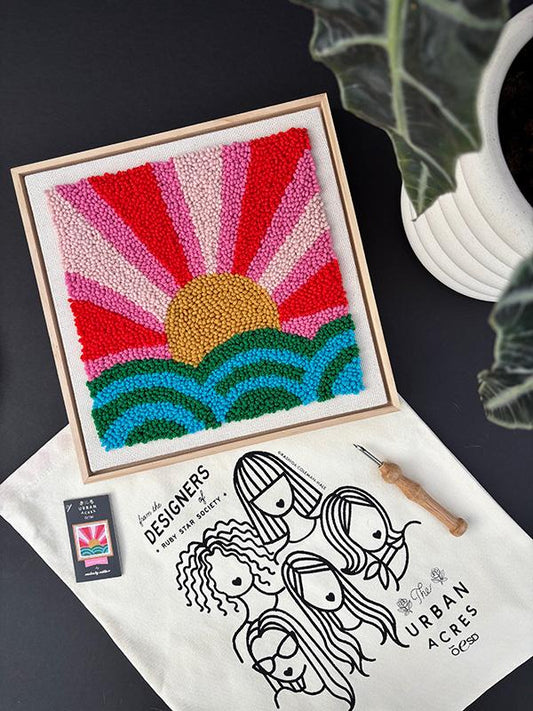 Rise and Shine Punch Needle Kit by Melody Miller for The Urban Acres