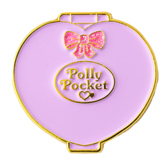 Heart Girl Toy Compact Needle Minder Purple by Glitterland