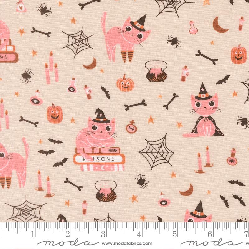 Purrs and Boos - Moonbeam by Elena Amo for Moda 39060 11