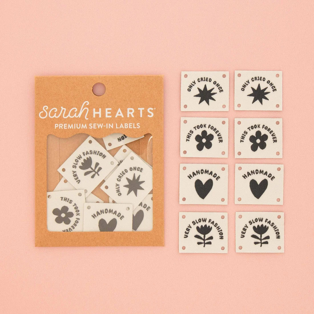 Quick Stitch Multipack Labels by Sarah Hearts