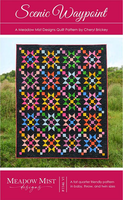 Scenic Waypoint Paper Pattern by Meadow Mist Designs