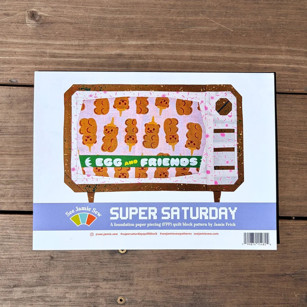 Super Saturday FPP Printed Paper by See Janie Sew
