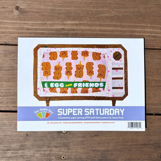 Super Saturday FPP Printed Paper by See Janie Sew