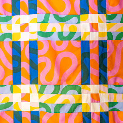 Sample Sale: Shake Your Groove Thing Pieced Top
