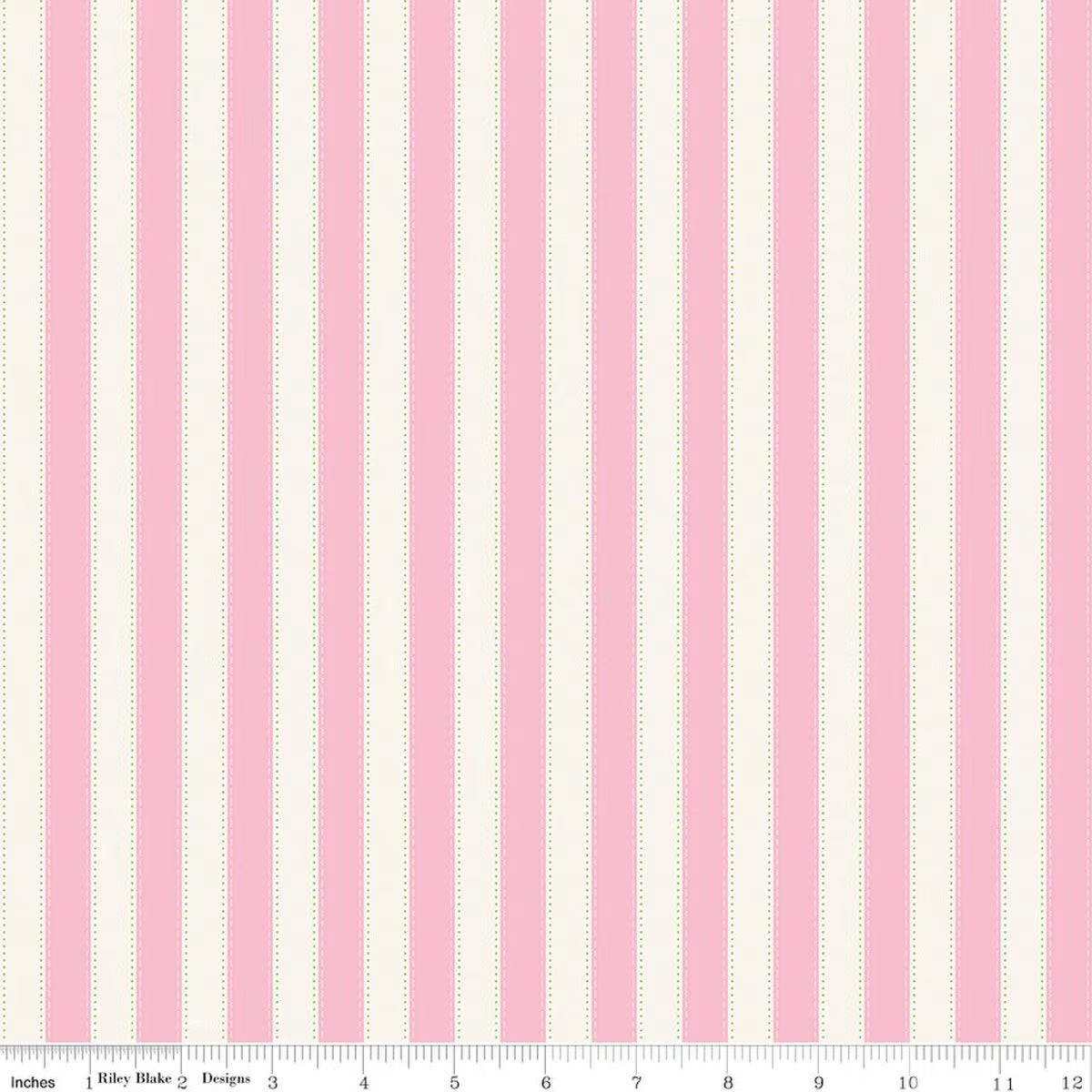 The World of Strawberry Shortcake Stripes Pink by Riley Blake for Riley Blake C18565-PINK