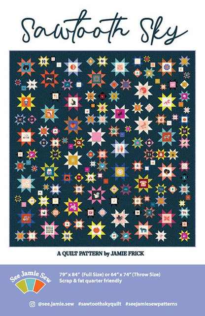 Sawtooth Sky Paper Pattern by See Janie Sew