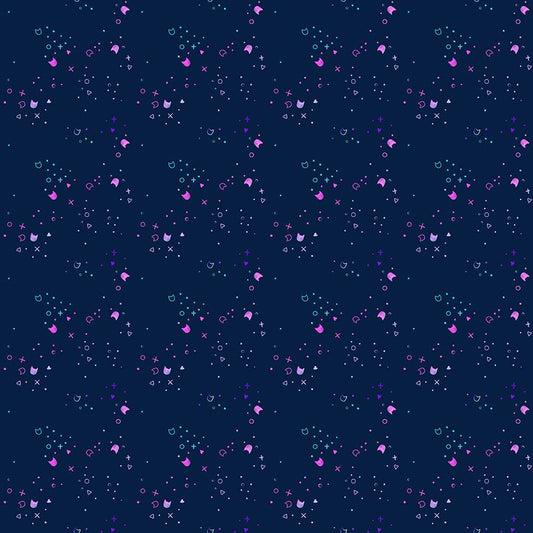 Kitty Litter Space 108" Wide Back by Pammie Jane for Dear Stella