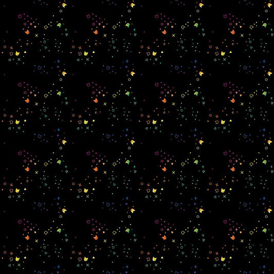 Kitty Litter Laser 108" Wide Back by Pammie Jane for Dear Stella