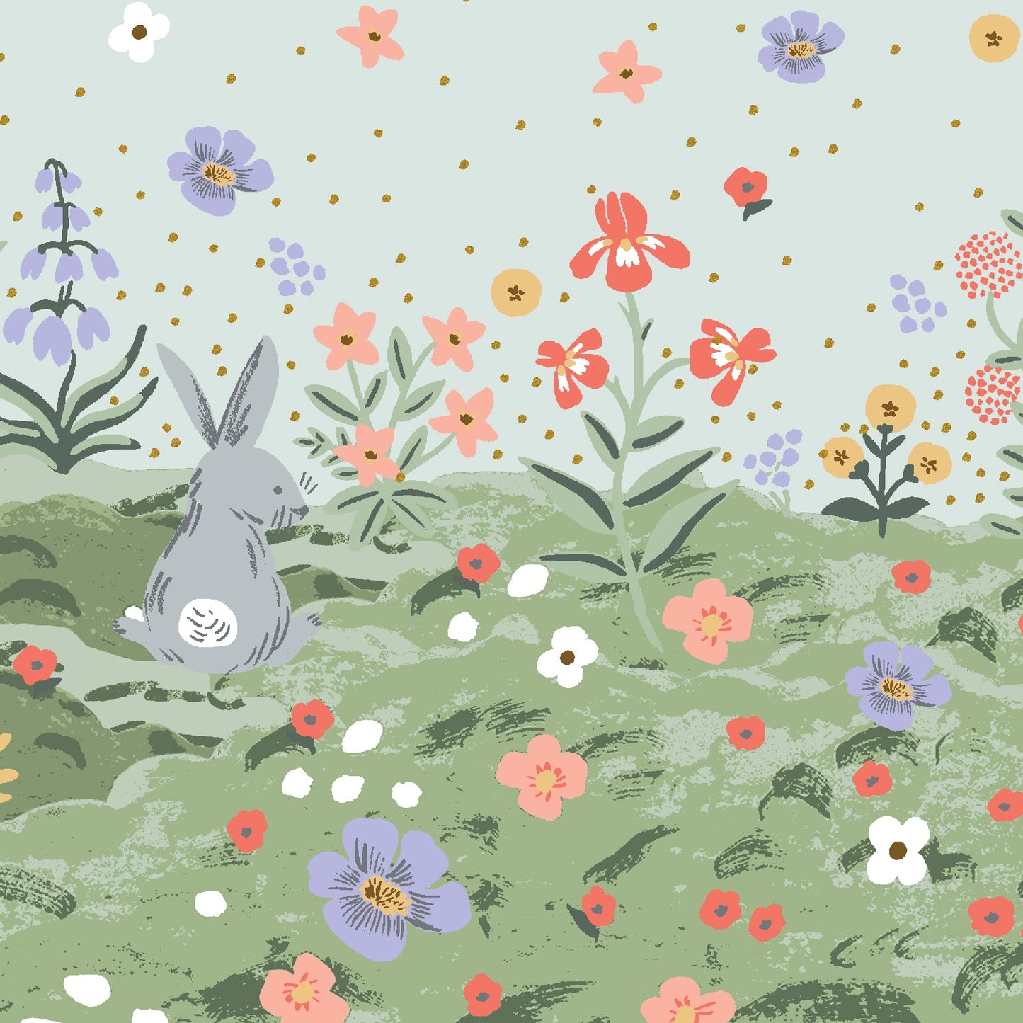 Spring Meadow - Green Metallic - RP1506-GR3M - by Rifle Paper Co.