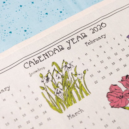 Stacy Iest Hsu 2026 Calendar Tea Towel
