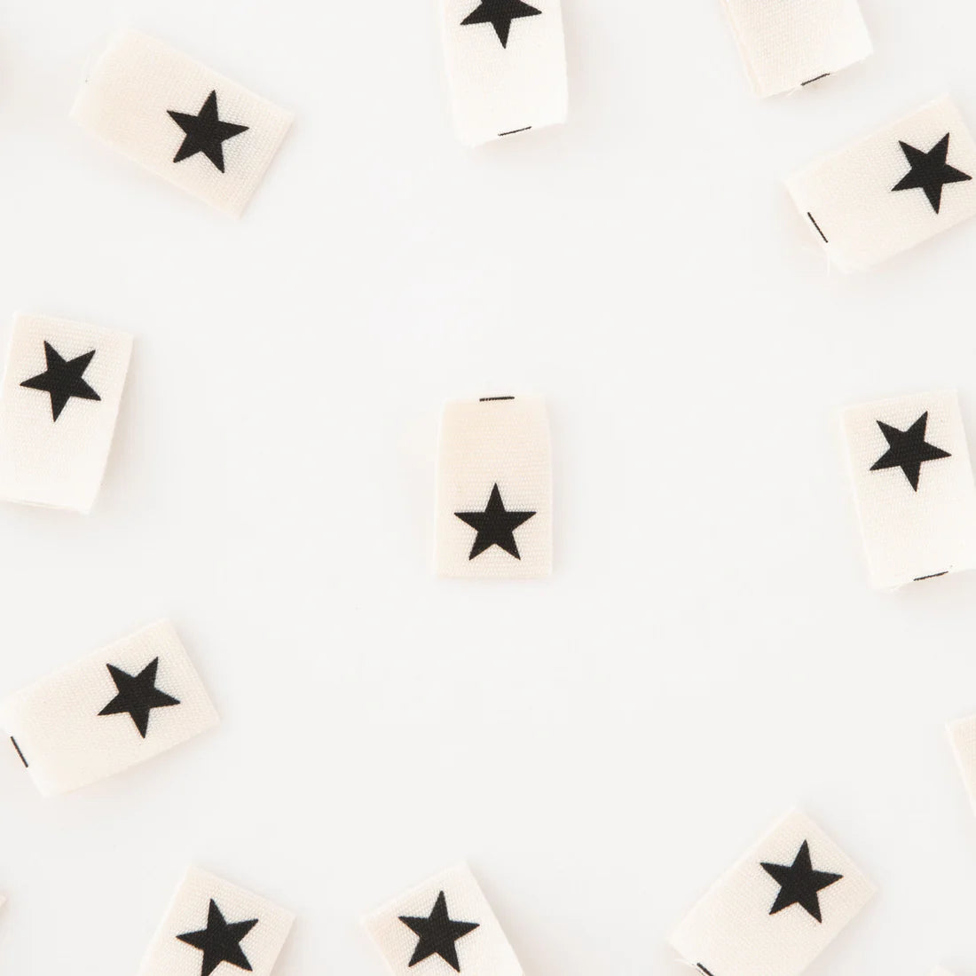 Black Star Organic Cotton Labels by Sarah Hearts