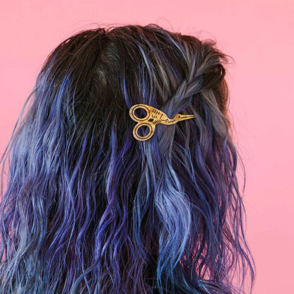 Stork Scissors Hair Clip by Sarah Hearts