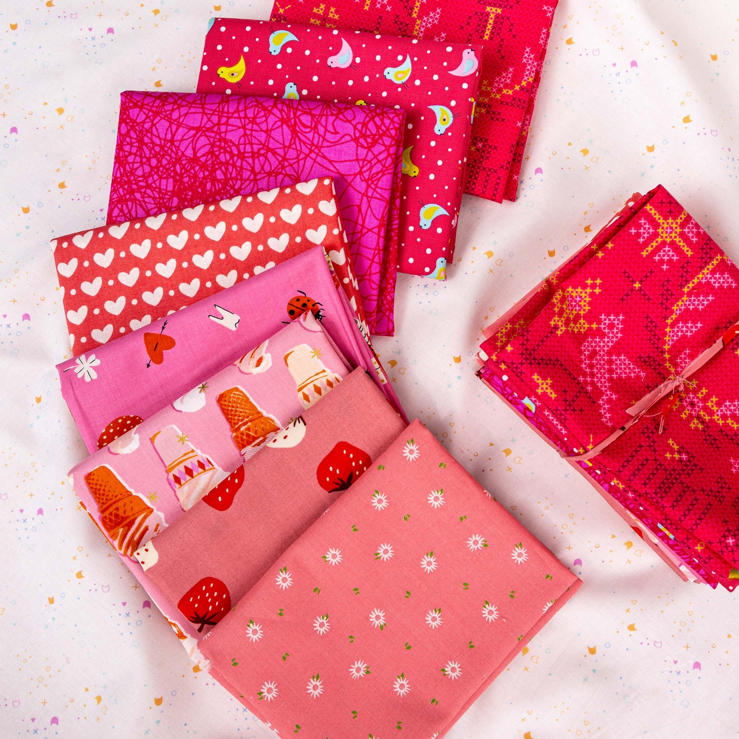 Sweetheart 8 pc Fat Quarter Bundle