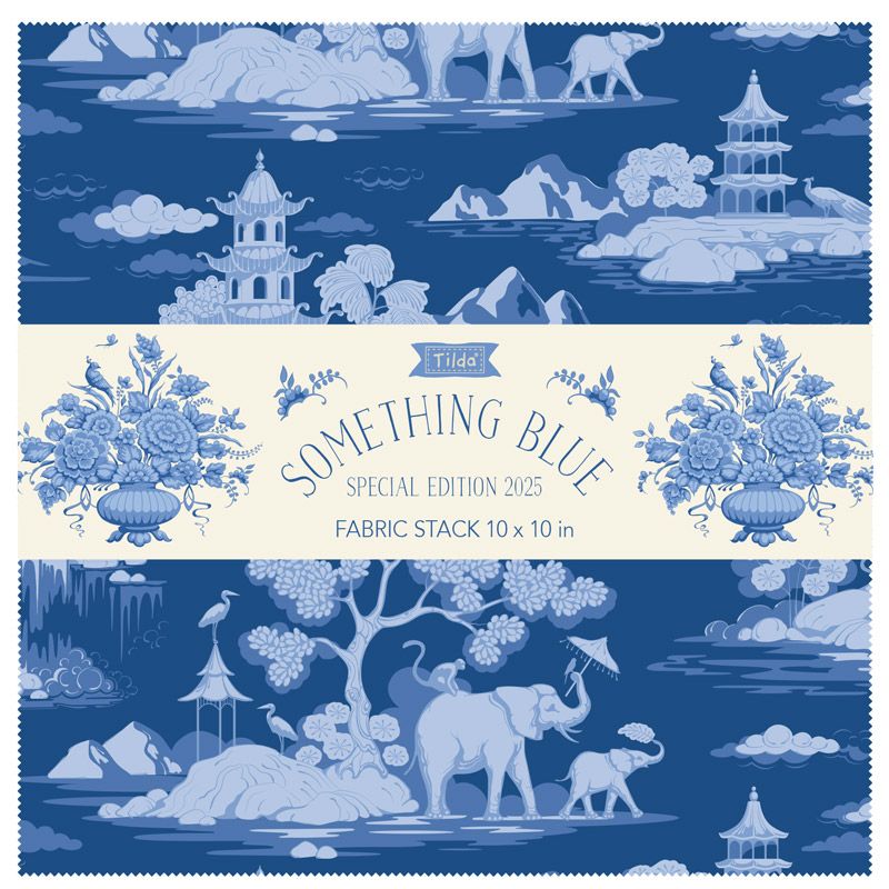 Something Blue 10" Fabric Stacker by Tilda