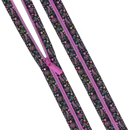 Tula Pink - Prince Charming Deja Vu Collection Dandelion Zipper for Sallie Tomato