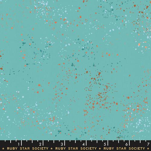 Speckled MetallicTurquoise RS5027 72M - by Ruby Star Society