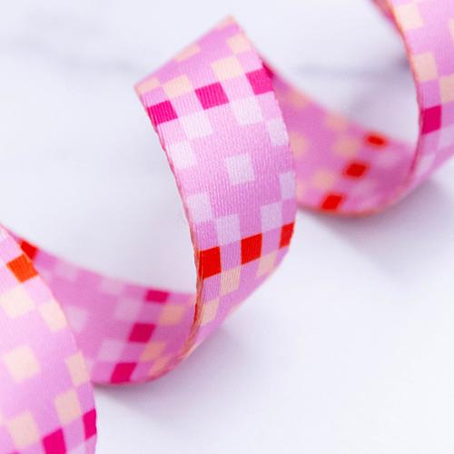 1" Webbing Quadrilatral in Macron  by Rashida Coleman-Hale for Stitch Supply