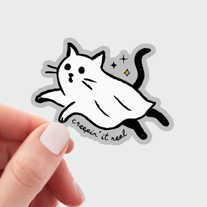 Creepin It Real - Sticker by Yarnival