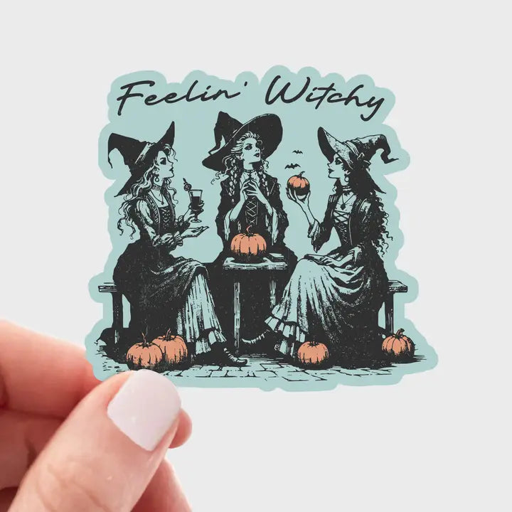 Feelin' Witchy - Sticker by Yarnival