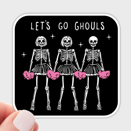 Let's Go Ghouls - Sticker by Yarnival