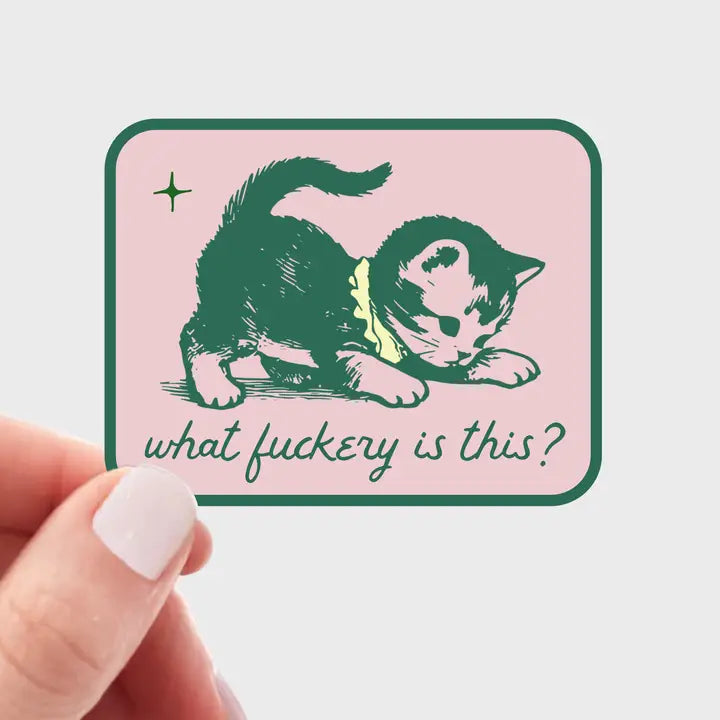 What Is This? - Sticker by Yarnival