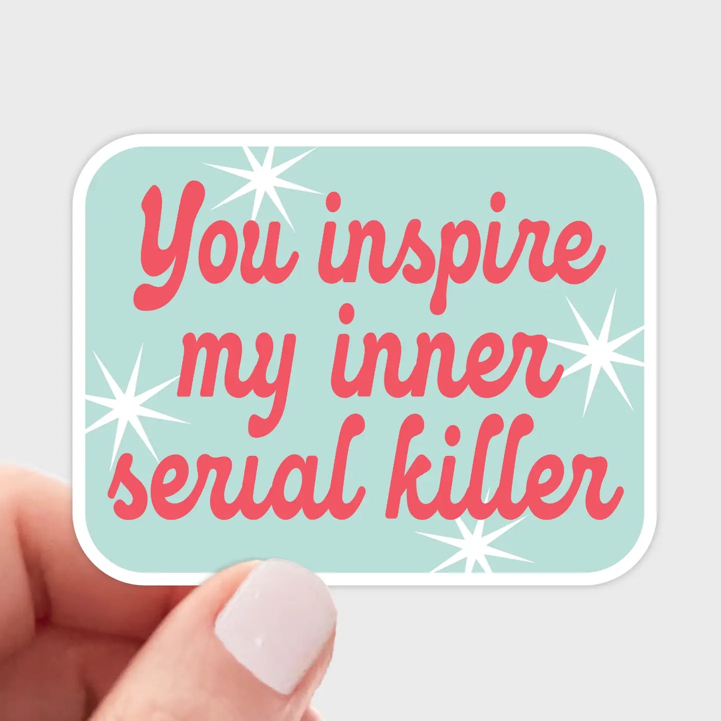 Inner Serial Killer - Sticker by Yarnival