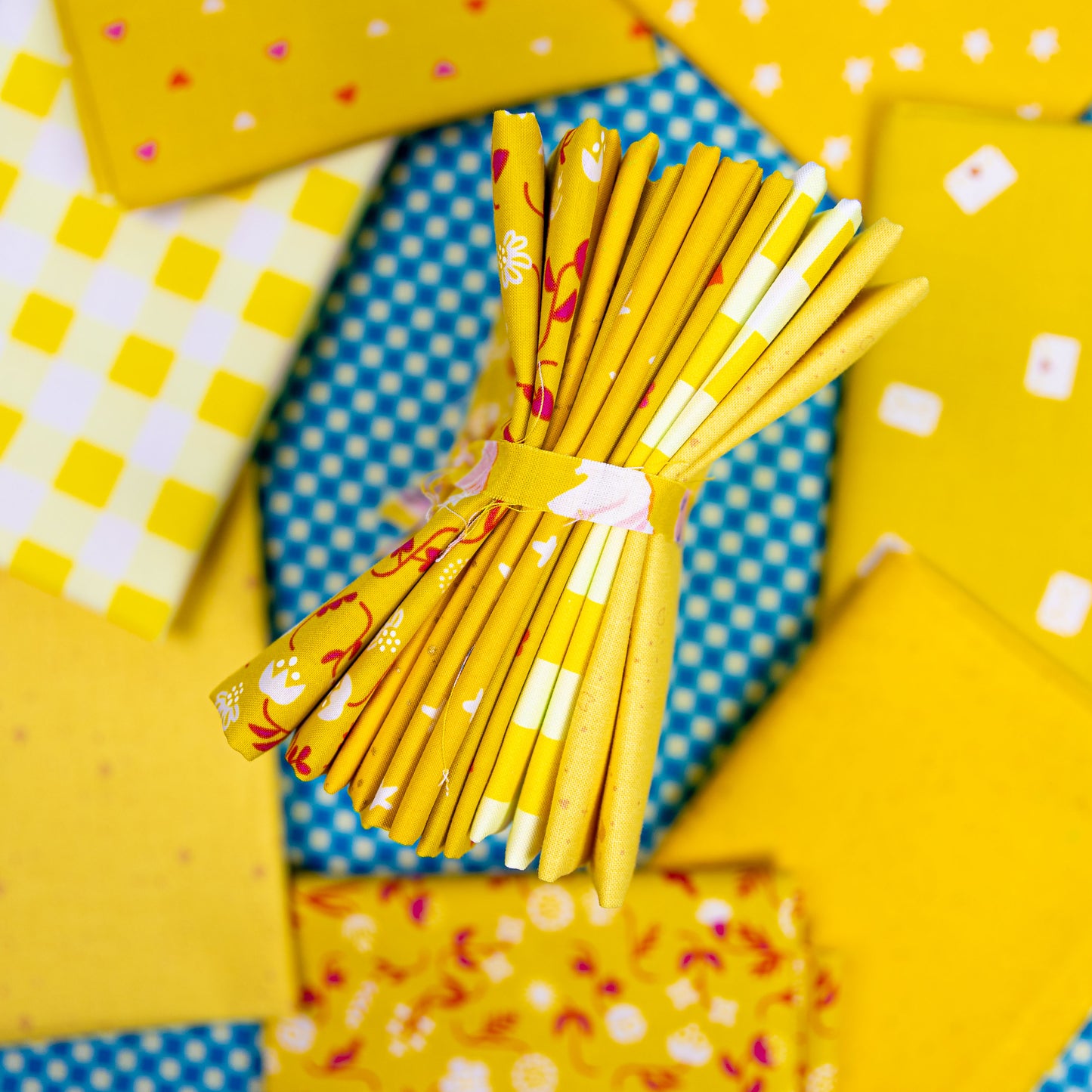 Yellow Brick Road  curated 7 pc FQ Bundle