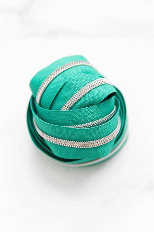 Zipper Tape Size #5 in Sea Glass by Knot and Thread