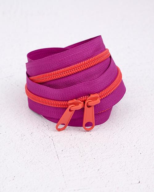30" Zipper Grape Slushy by Renaissance Ribbons