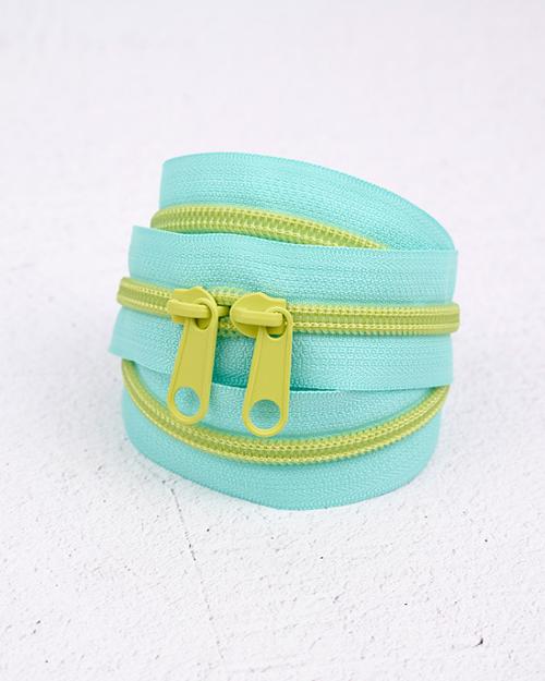 30" Zipper Lime Splash by Renaissance Ribbons