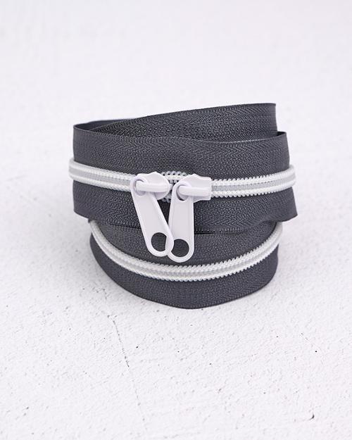 30" Zipper Ash by Renaissance Ribbons