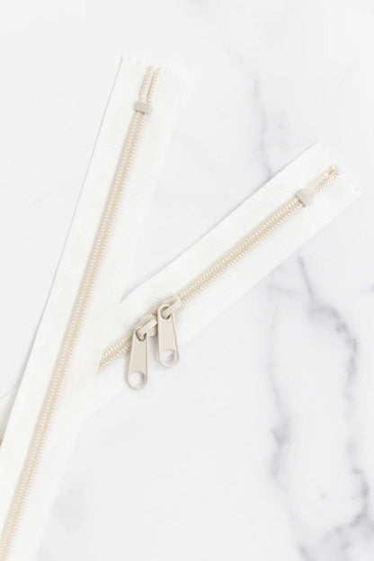30" Zipper Porcelain SSCZ55 by Stitch Supply
