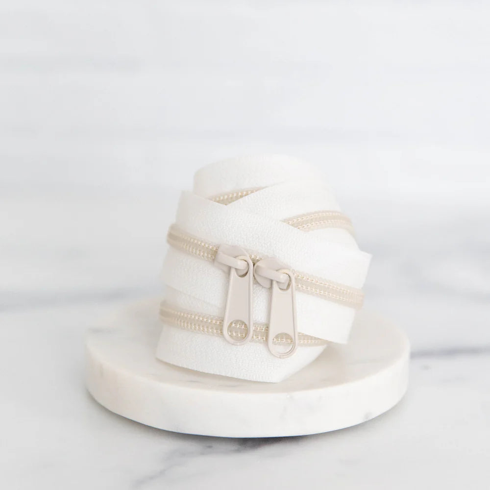 30" Zipper Porcelain SSCZ55 by Stitch Supply