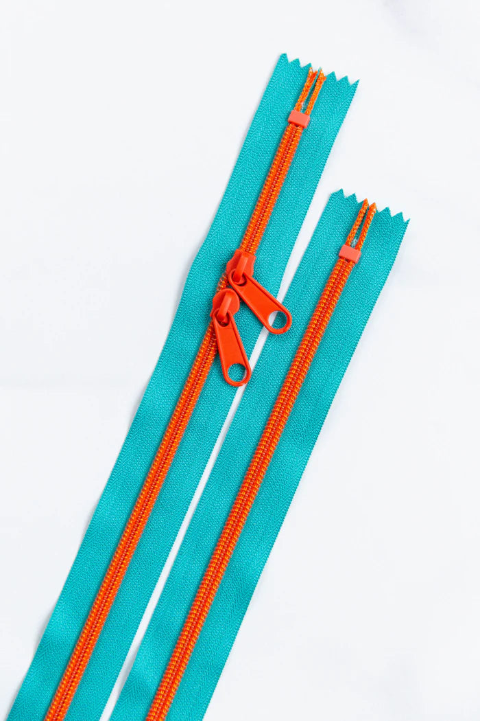 30" Zipper Kingfisher SSCZ49 by Stitch Supply
