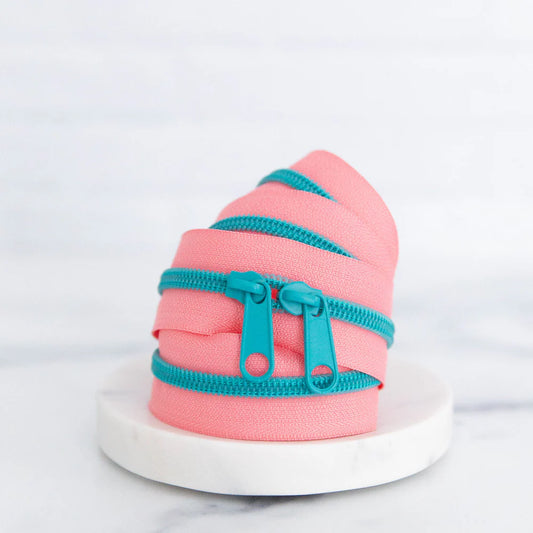 30" Zipper Flamingo SSCZ44 by Stitch Supply